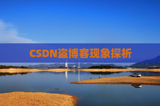 CSDN盗博客现象探析 CSDN盗博客现象探析
